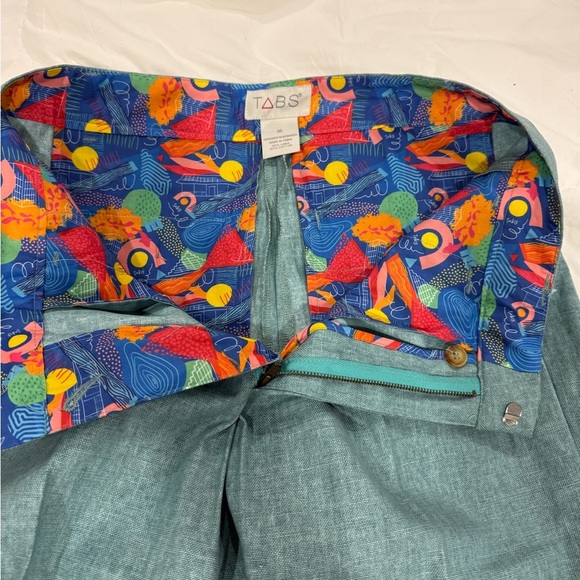 TABS Men's Formal Bermudas - Blue Iguana Sz 32 - Picture 9 of 13